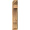 Ekena Millwork Balboa Rough Sawn Arts and Crafts Outlooker, Western Red Cedar, 6"W x 20"D x 32"H OUT06X20X32BOA03RWR - alternate 3
